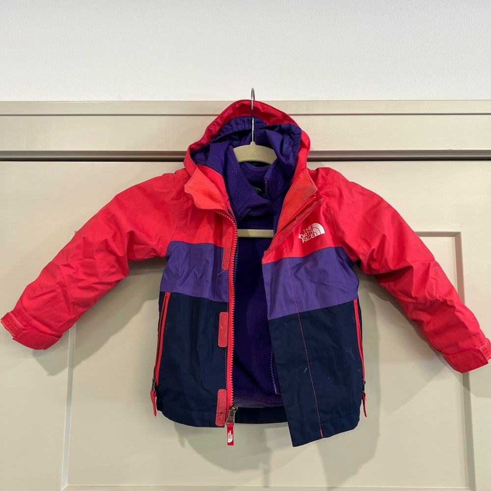 The north face rain jacket